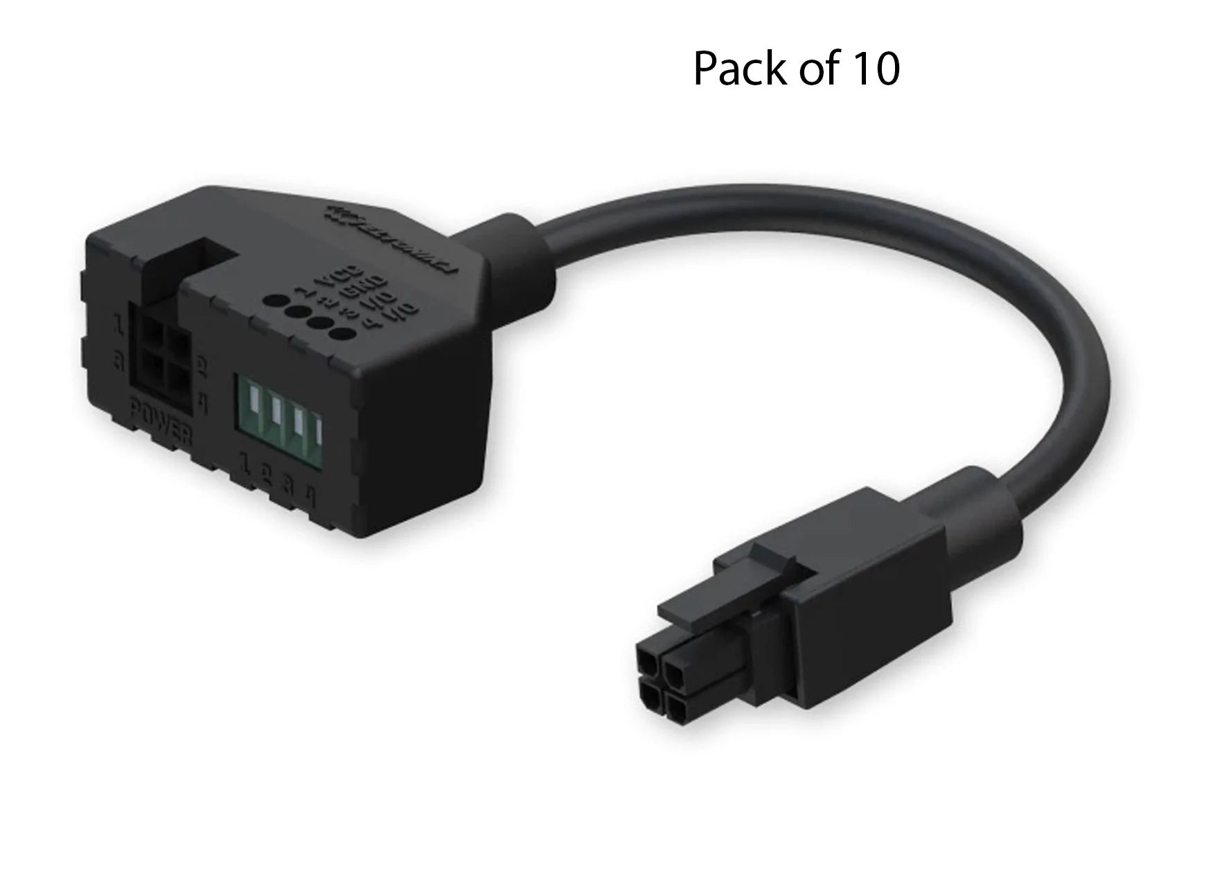 Teltonika PR5MEC21 4-Pin Power Adapter with I/O Access; for RUT200, RUT241, RUT240, TCR100, RUT950, RUT951, RUT956, RUT955, RUTX09, RUTX11, RUTX14, RUTX12, RUTXR1, RUT360 & More Routers