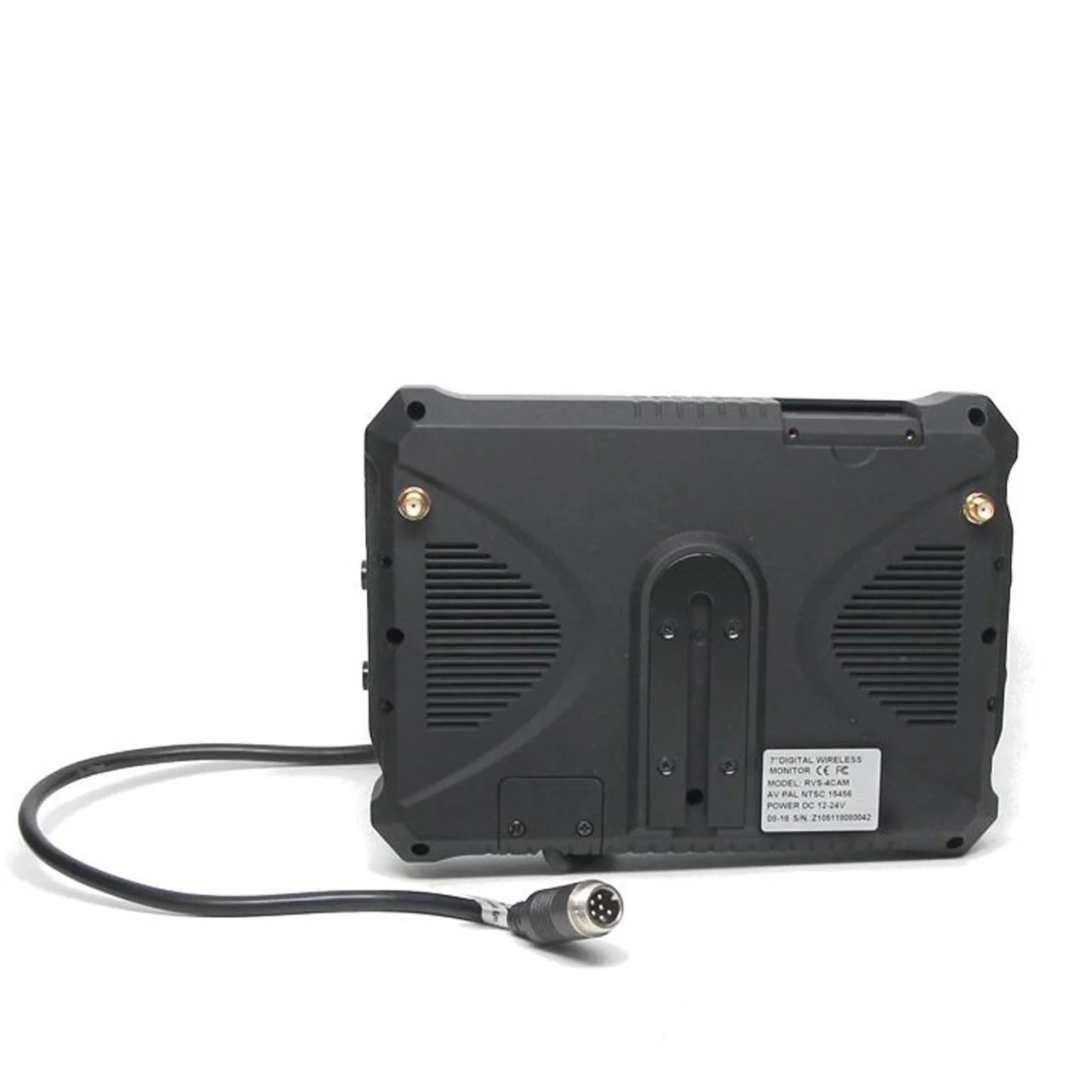 Rear View Safety Wireless Backup Camera System | 7" Quad View Display with Built-in DVR