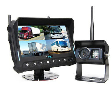7" QV Monitor w/DVR, Left Side Camera, RVS-Mount