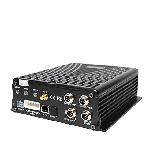 Mobile Mule 8180 | DVR mobile à 9 canaux avec GPS et visualisation à distance de la vidéo en direct (WiFi), disque dur Western Digital