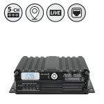 Mobile Mule 5502 | DVR mobile 5 canaux avec GPS, WiFi et 4G (SD), écran RCA 7"