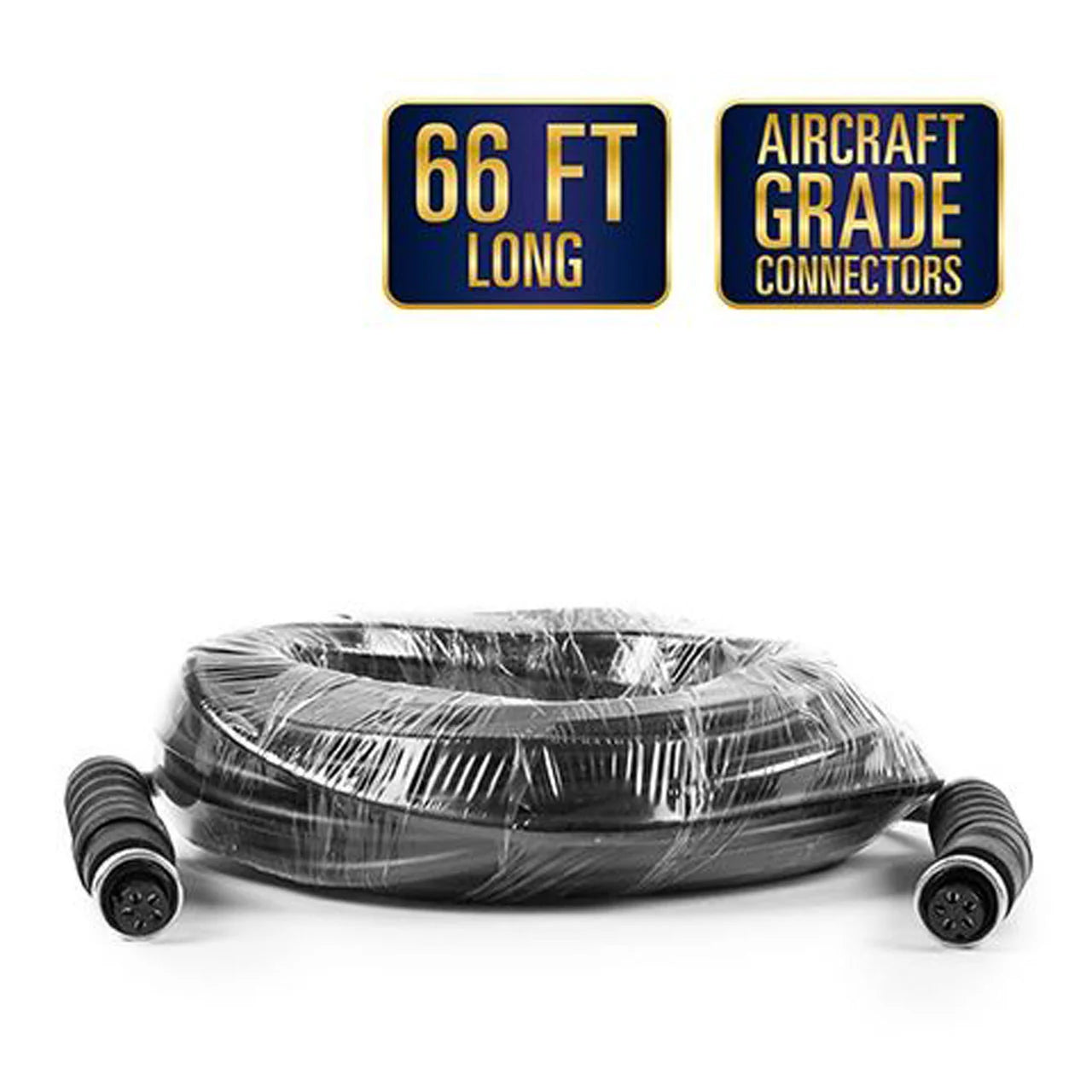 7" Mirror Monitor, Backup Camera, 66ft Cable