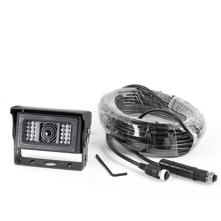 Backup Camera System with Heated Camera (9�� Quad View Monitor & 2 Heated Backup Cameras, 2 x 33ft Cables)