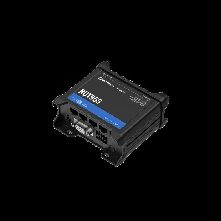 Teltonika RUT955W03660 - RUT955 LTE CAT4 with GNSS Router (All Carriers USA & Canada Excepte Verizon) with AC Adapter