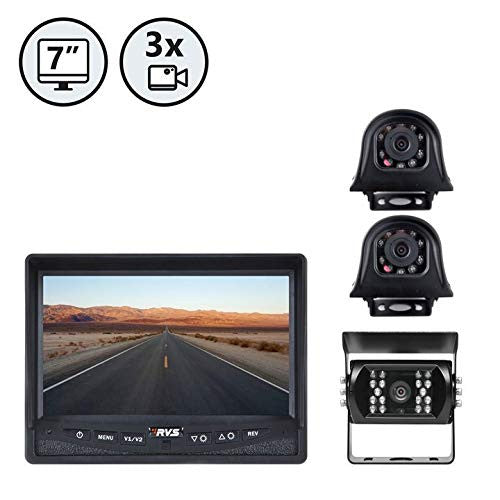 7" Display, Backup Camera, Both Side Cameras, 66&