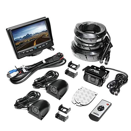 7" Display, Backup Camera, Both Side Cameras, 66&