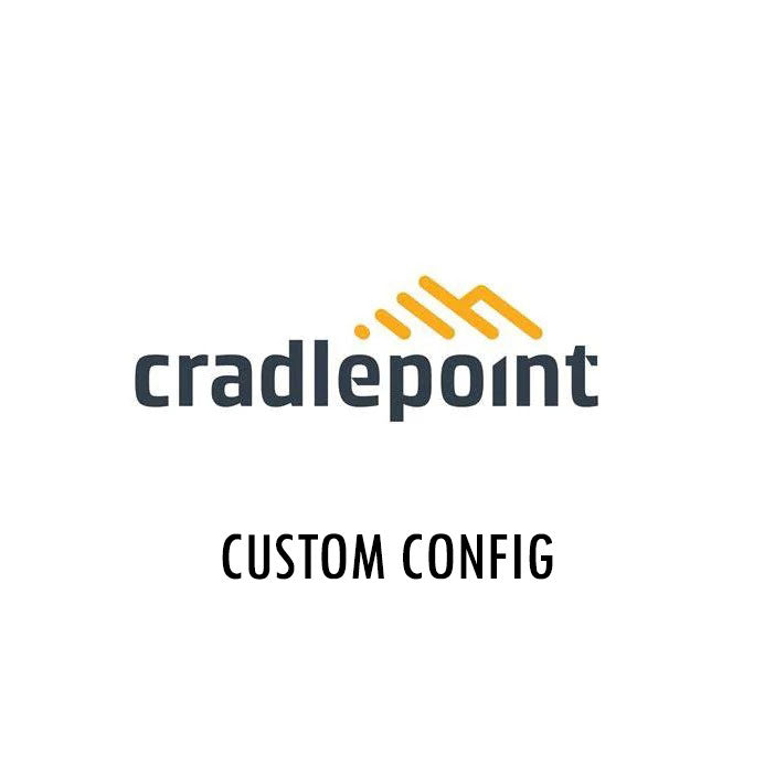 Cradlepoint Technologies Charge unitaire Expédition personnalisée Cnfgrtn
