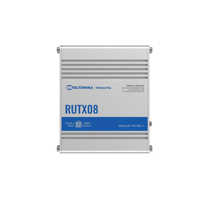 Teltonka RUTX08000200 - RUTX08 Industrial Gigabit Ethernet Router, US Power Supply, 4RJ45