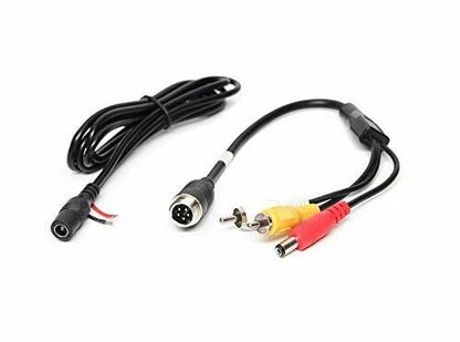 Rear View Safety Left Side Surface Mounted Camera, Cable, RCA Adapter (RVS-L7)