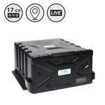 Mobile Mule 8117 | DVR mobile 17 canaux avec GPS et visualisation à distance de la vidéo en direct (WiFi + 4G), 2 x disque dur Western Digital