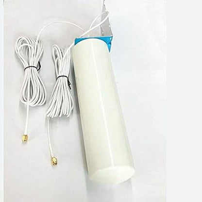 Wall/Pole Mounted 4G/LTE 698-2700mhz Outdoor Omni Antenna, SMA Connector