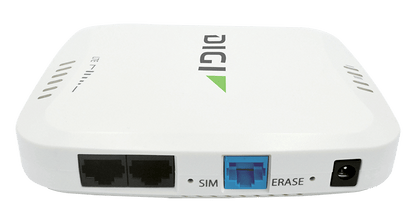 Digi EX15: 2 port GigE; RJ-45 RS232, No Wi-Fi; Glb CAT 4; LTE / HSPA+; Cellular certifications: PTCRB, CE, RED; International plug tips for EU, UK and AU  (INCLUDES PSU, POE INJECTOR, SITE SURVEY BATTERY, MOUNTING ACCESSORIES AND ANTENNAS)