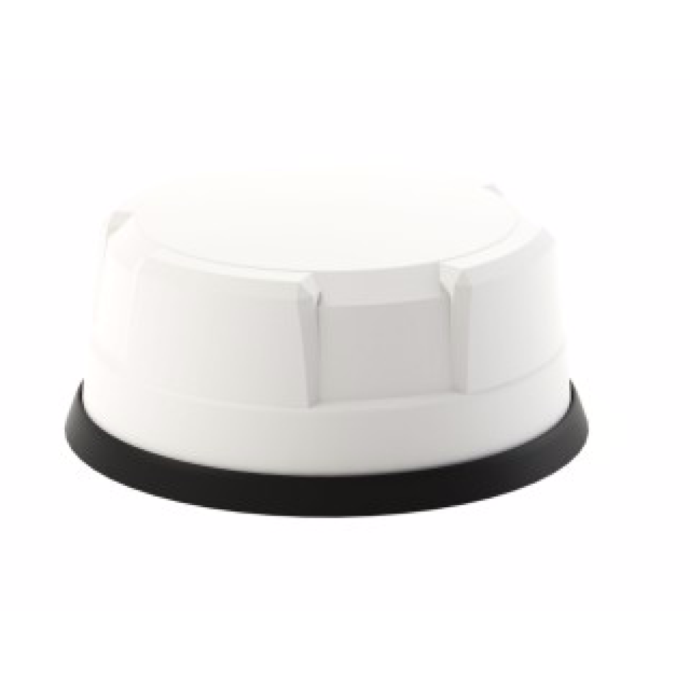 6001400 - 9in1 Dome Antenna - 4x5G/LTE, GNSS, 4xWi-Fi 2.4/5GHz, Bolt Mount, 5m, Fakra, White