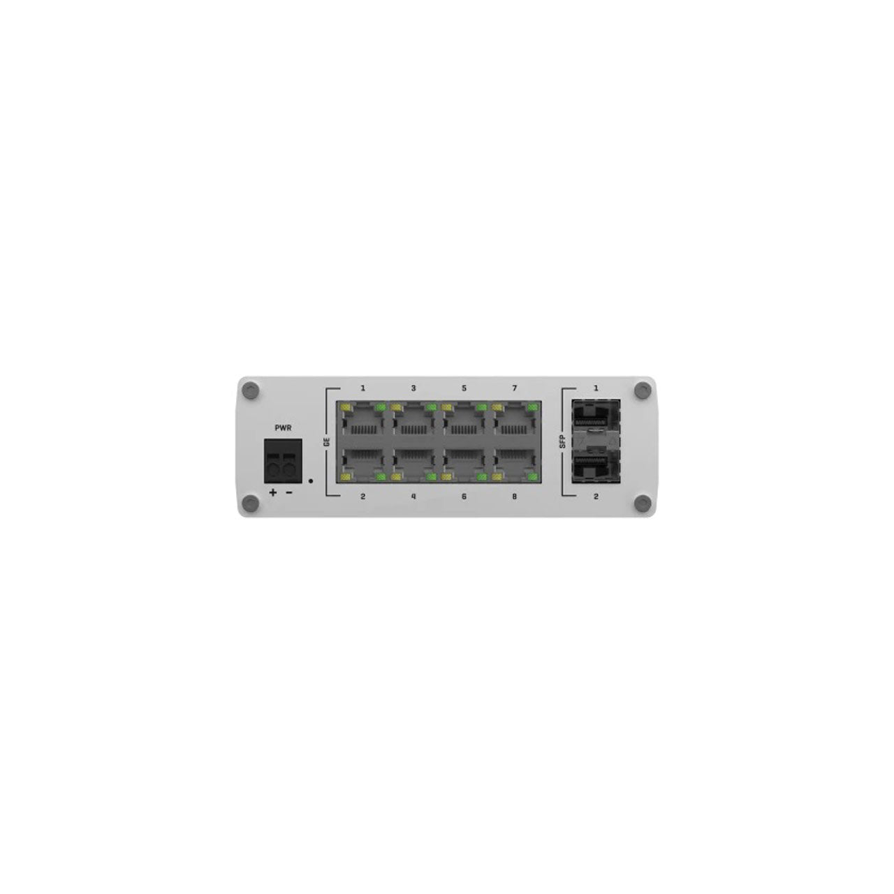 Teltonika TSW210000000 - Commutateur Ethernet TSW210, 8x ports Gigabit Ethernet, 2x ports SFP 