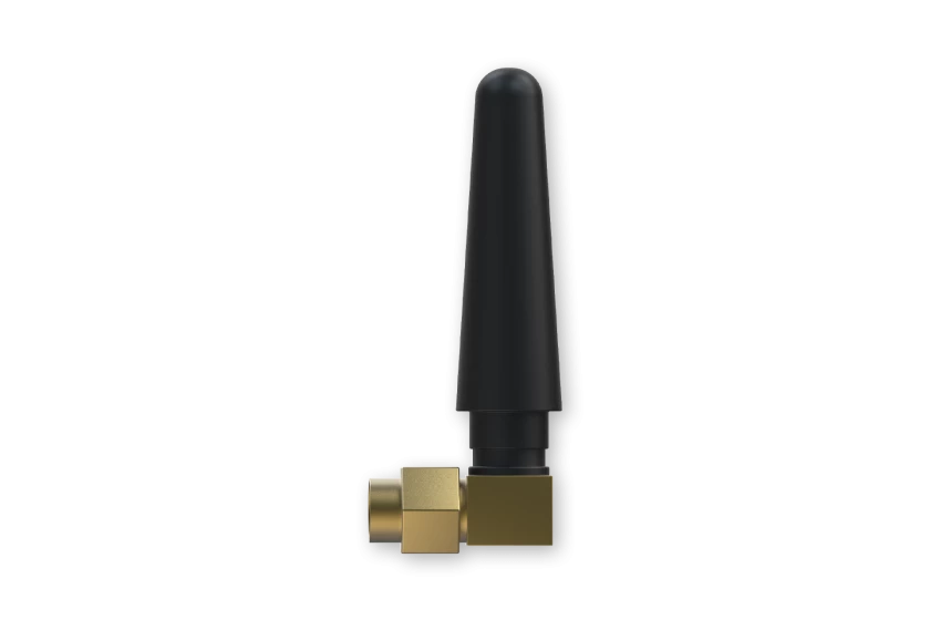 Angled compact mobile antenna