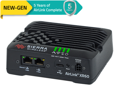 Micro Rugged Routers AirLink® XR60: Ultra-Compact Rugged 5G Router – CMO