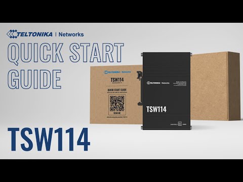 TSW114 GIGABIT DIN RAIL ETHERNET SWITCH