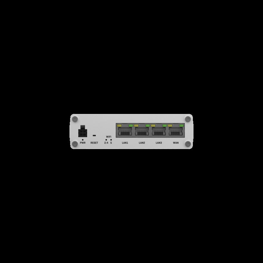 Teltonika RUTX10000200 - RUTX10 Industrial Router with 4X Gigabit, 802.11ac Wi-Fi, Bluetooth and IO with AC Adapter