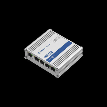 Passive PoE, 5 x LAN Gigabit, 4-pin