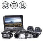 7&quot; Display, Backup Camera, Both Side Cameras, Trailer Tow Quick Connect/Disconnect Kit for Multiple Cameras, 66&